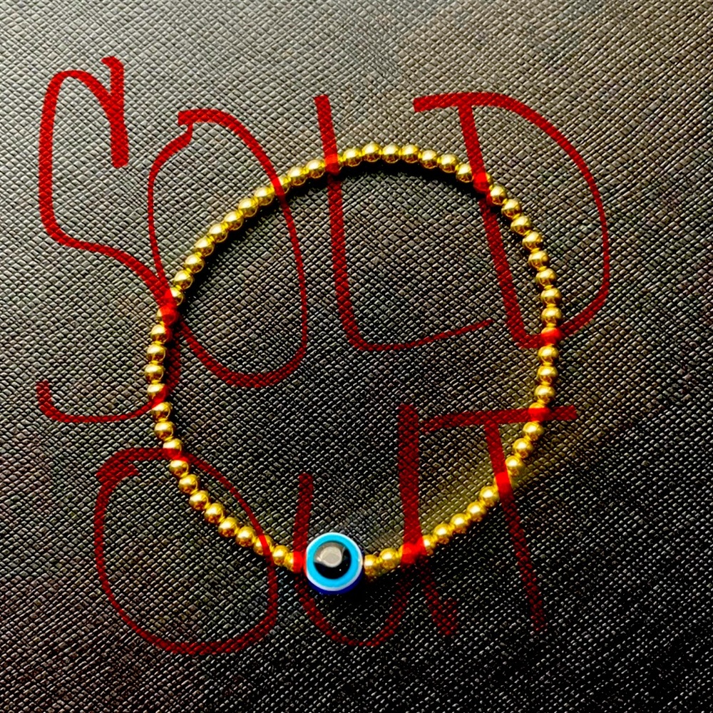🧿🧿🧿Evil Eye Gold Filled Bracelet🧿🧿🧿